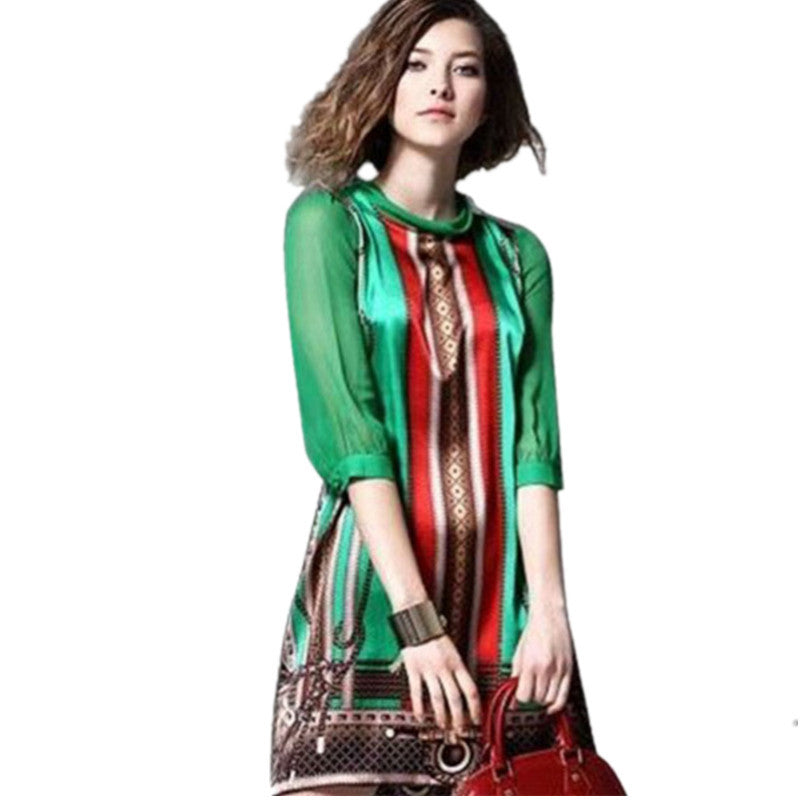 Women's Fashion Boho Slim Chiffon Skirt