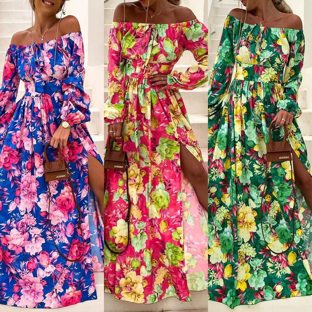 Amazon Boho Print Dress