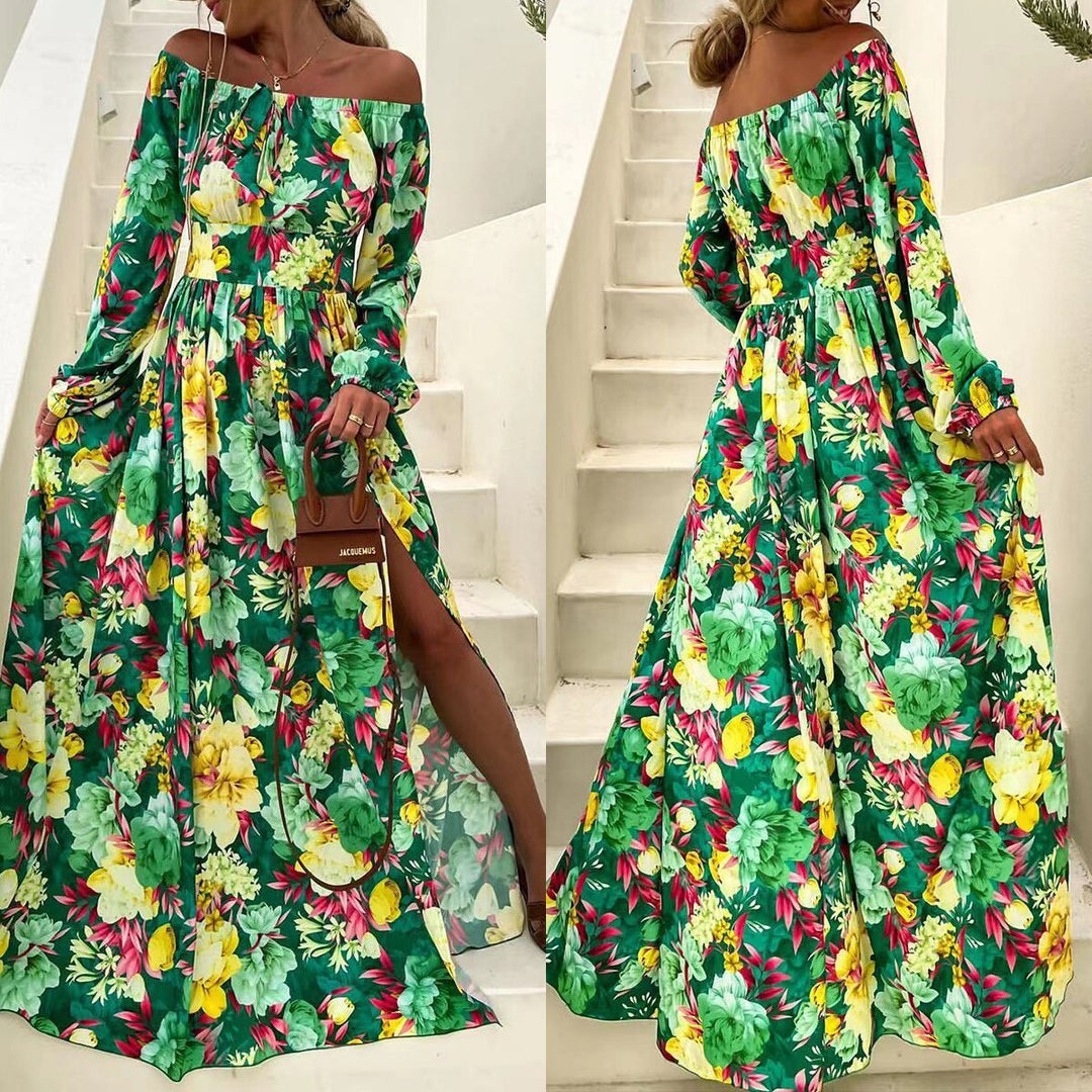 Amazon Boho Print Dress