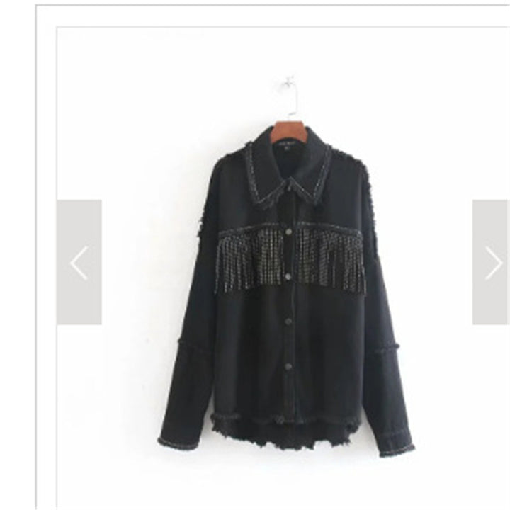 Fringe Embellished Jacket