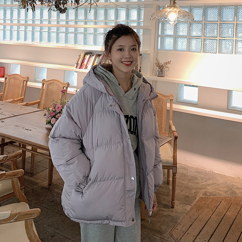 Short student ins bread coat coat