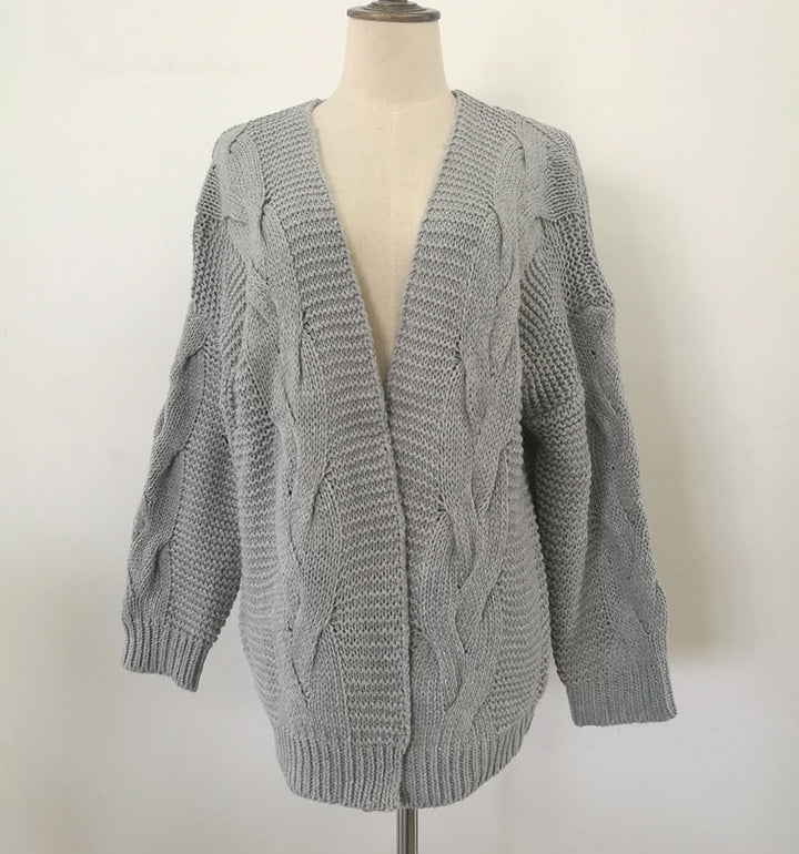 Loose Fit Plus Size Sweater - Relaxed Comfort