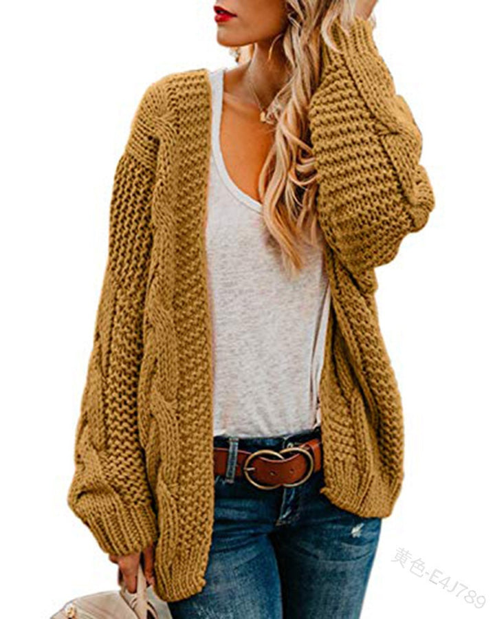 Loose Fit Plus Size Sweater - Relaxed Comfort