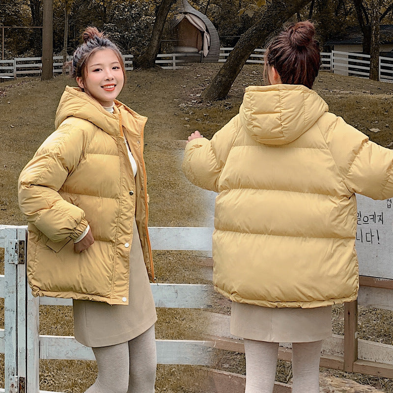 Short student ins bread coat coat