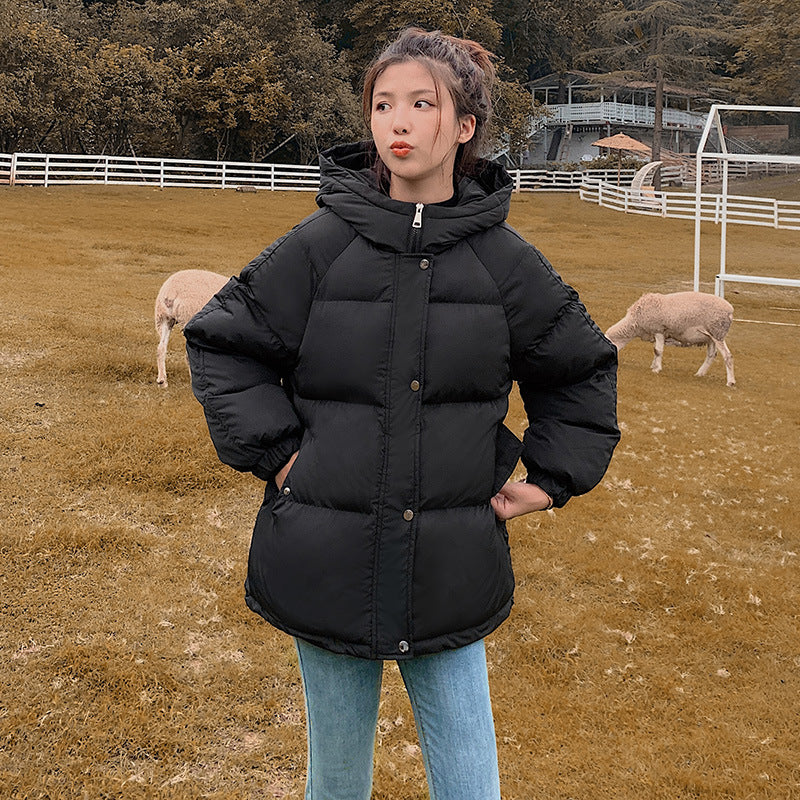 Short student ins bread coat coat