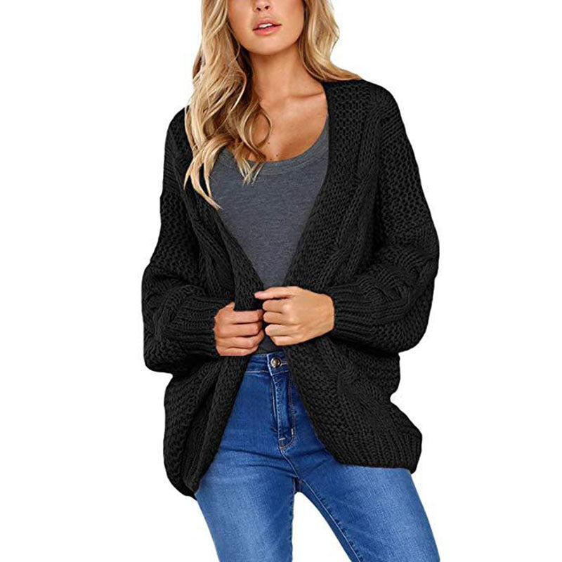 Loose Fit Plus Size Sweater - Relaxed Comfort