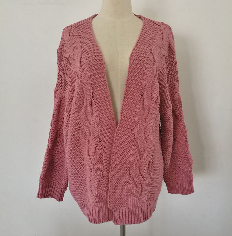 Loose Fit Plus Size Sweater - Relaxed Comfort