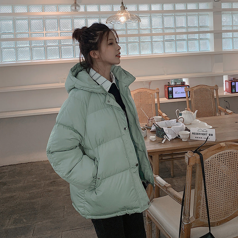 Short student ins bread coat coat