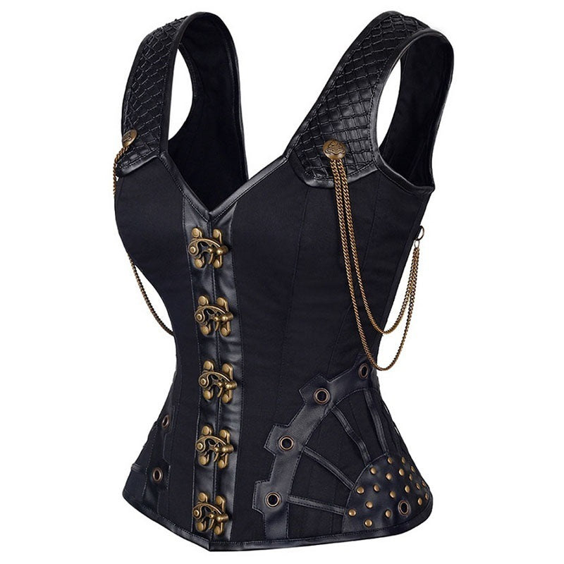 Gothic Steel Boned Shapewear Corset