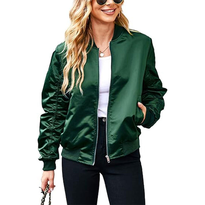 Zipper Casual Jacket with Pockets