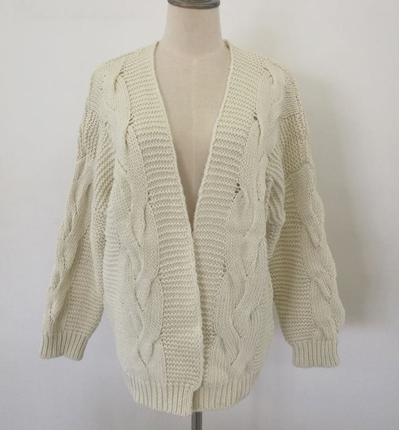 Loose Fit Plus Size Sweater - Relaxed Comfort