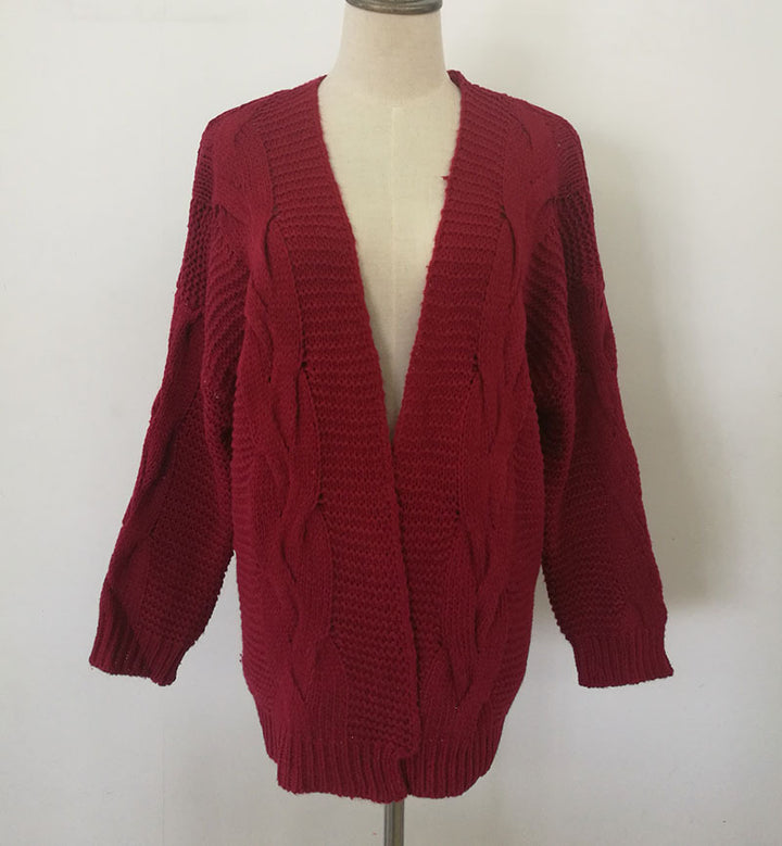 Loose Fit Plus Size Sweater - Relaxed Comfort