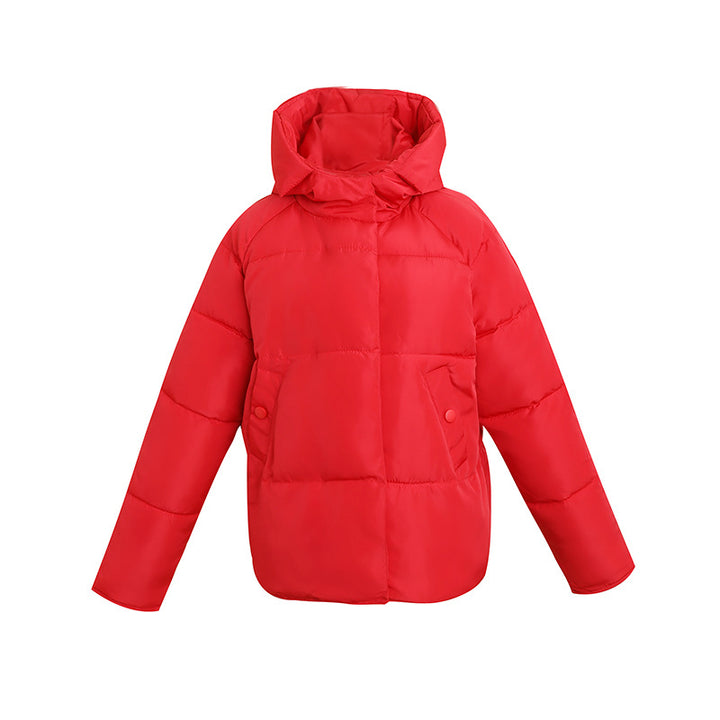Bread Coat Hooded Warm Cotton Coat Women's Coat Cotton-padded Jacket
