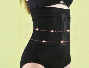 High-Waist Shaping Shorts with Hook Closure