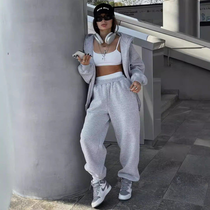 Personality Sweater Two-piece Set For Women