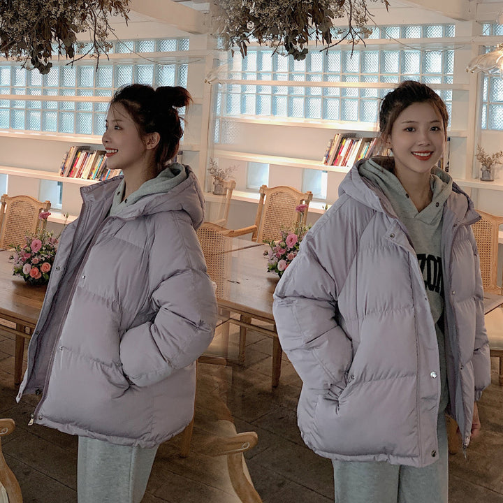 Short student ins bread coat coat