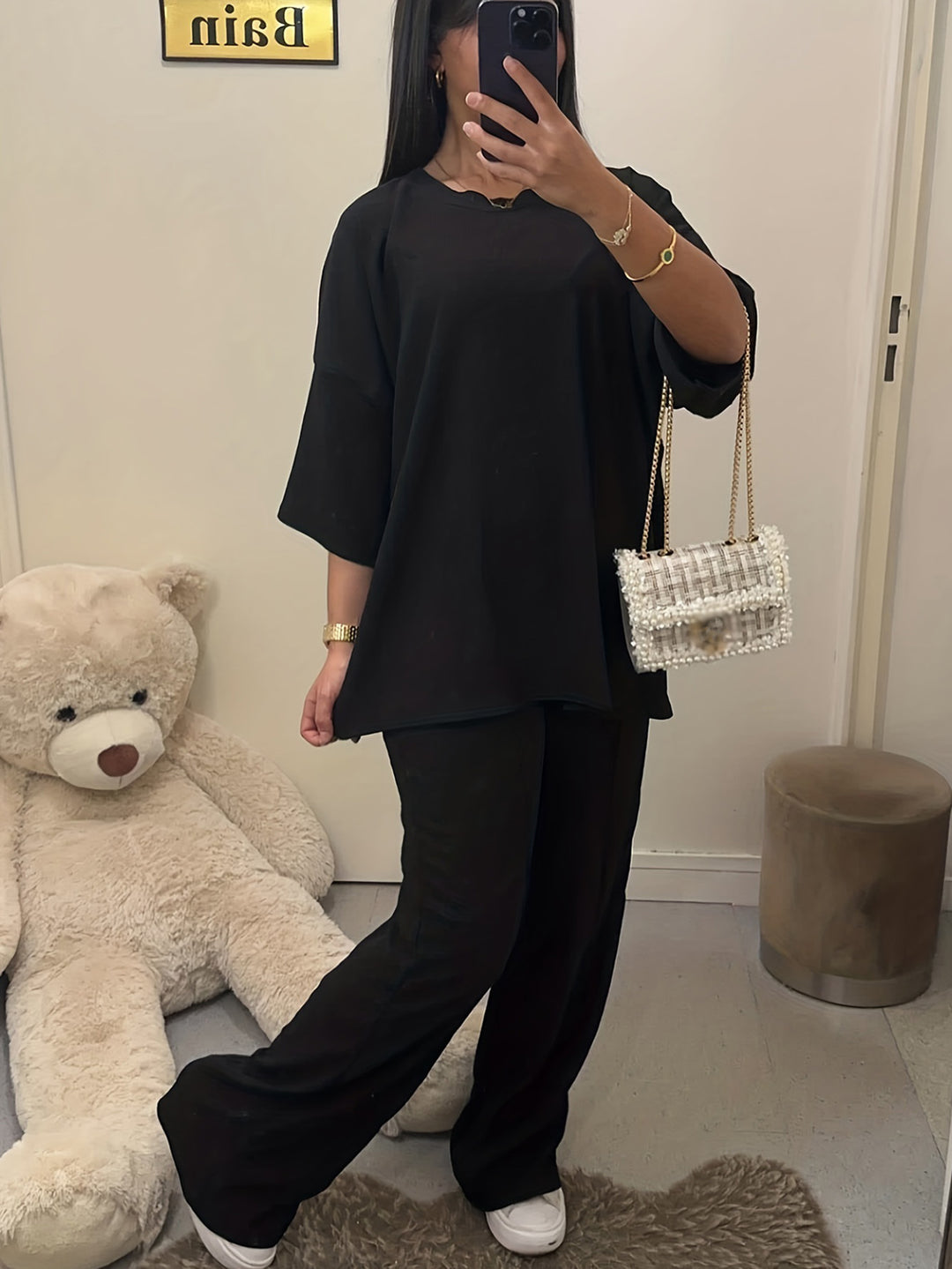 Casual Two Piece Suit Plus Size