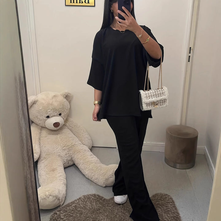 Casual Two Piece Suit Plus Size