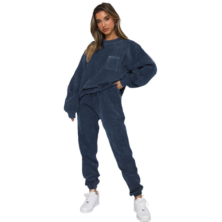 Classic Long Sleeve Two-Piece Fashion Set