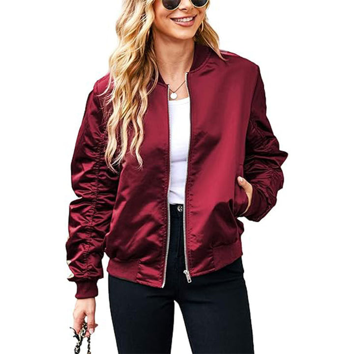 Zipper Casual Jacket with Pockets