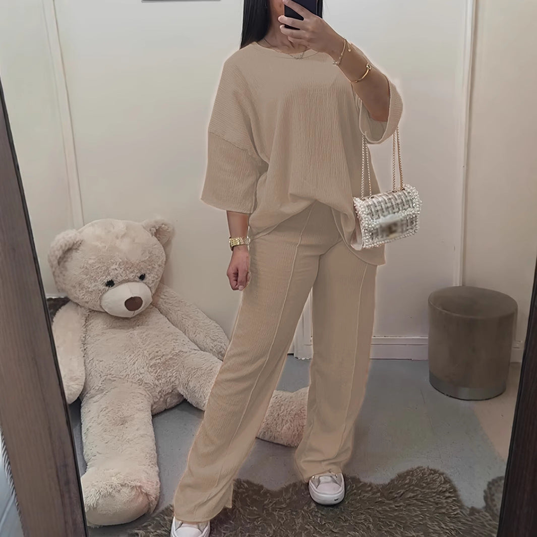 Casual Two Piece Suit Plus Size