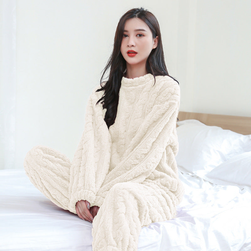 Flannel Warm Loungewear Set - Fairy Style