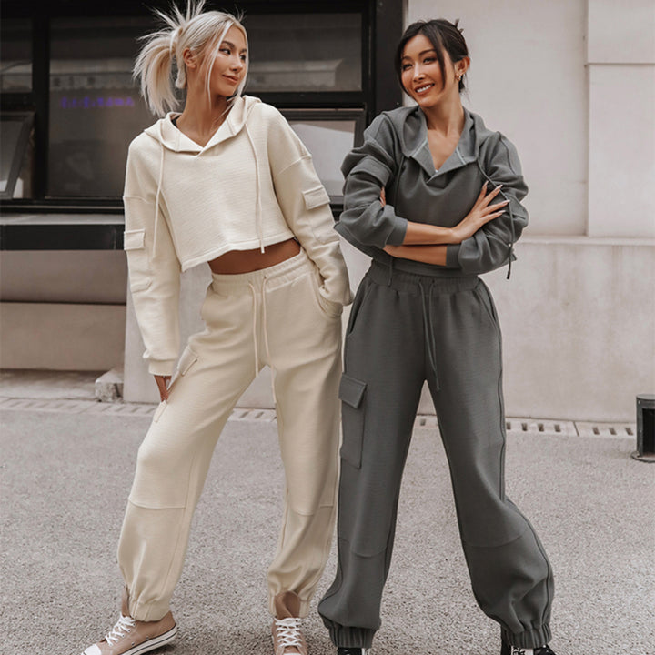 Street Style Leisure Sports Two-Piece Set