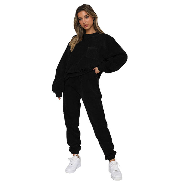 Classic Long Sleeve Two-Piece Fashion Set