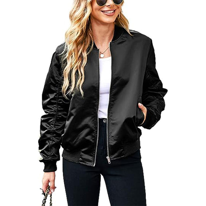 Zipper Casual Jacket with Pockets