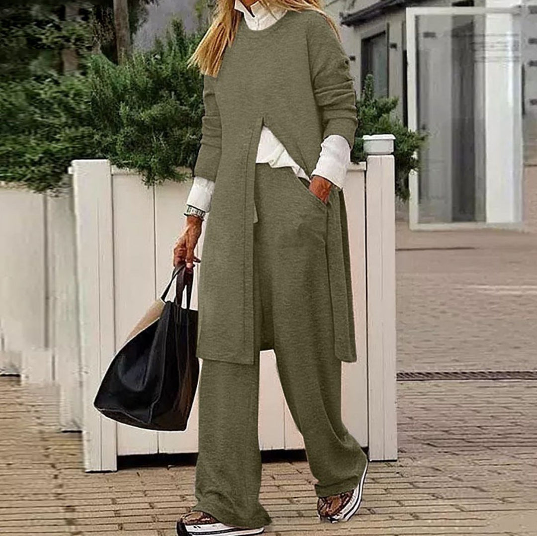 Relaxed Leisure Two-Piece Set - Autumn Winter