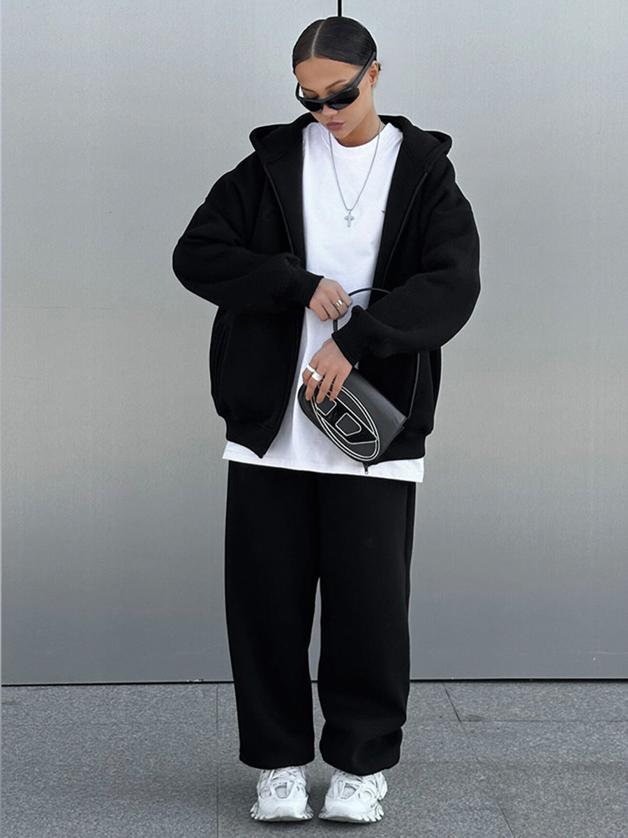 Personality Sweater Two-piece Set For Women