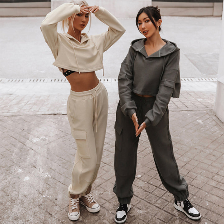 Street Style Leisure Sports Two-Piece Set