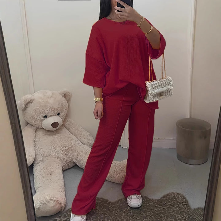 Casual Two Piece Suit Plus Size