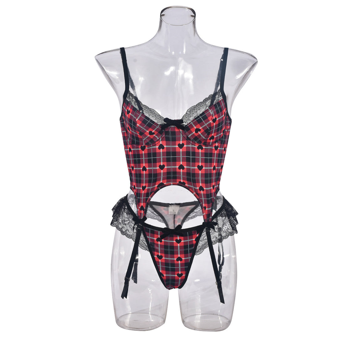 Lace Garter Shapewear Set - Romantic Style