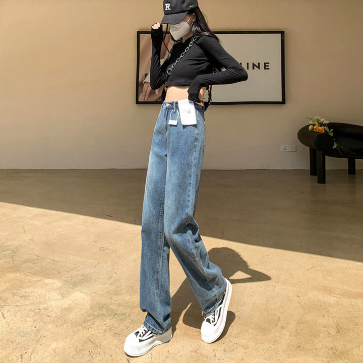 Wide Leg Jeans - Plus Size Autumn/Winter