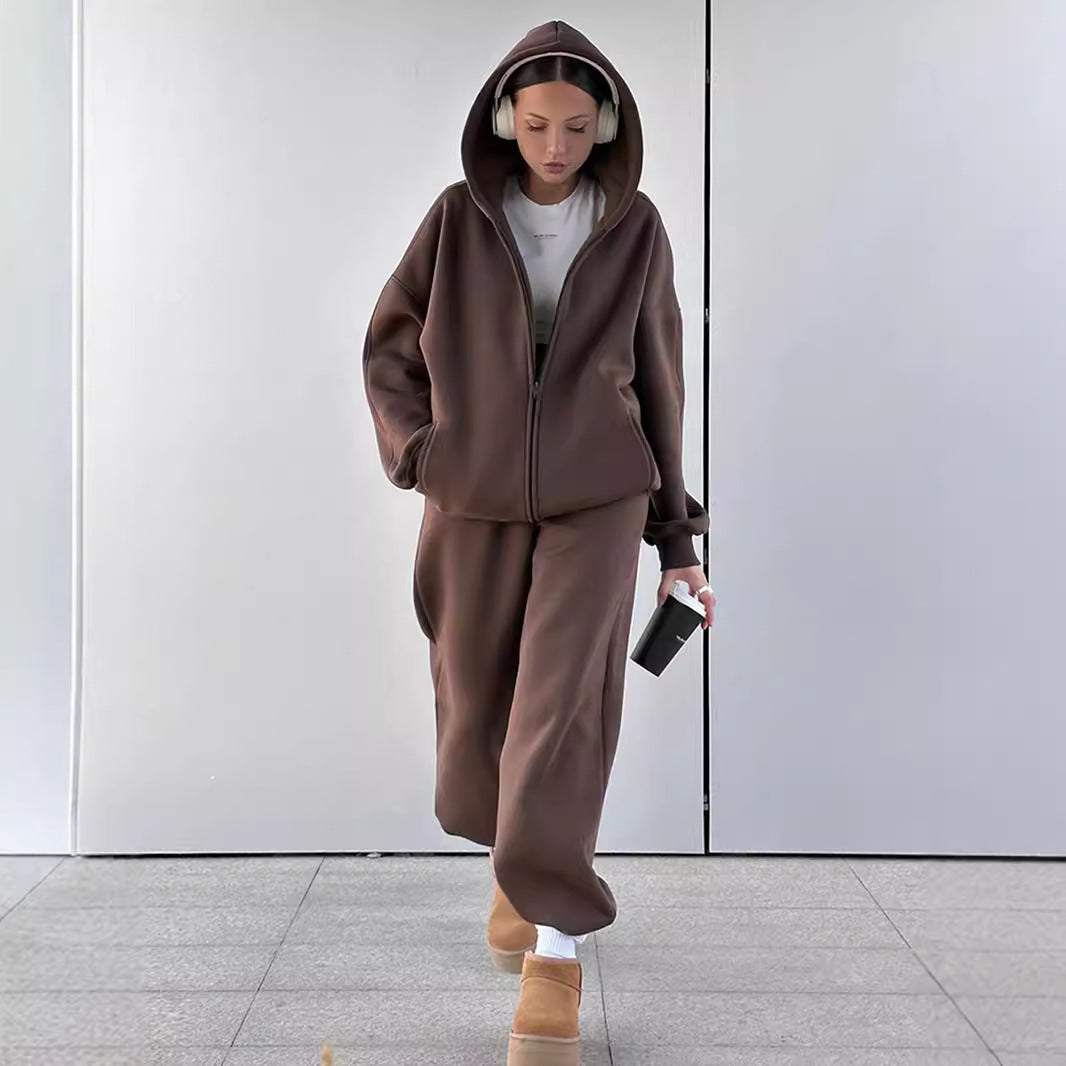 Personality Sweater Two-piece Set For Women