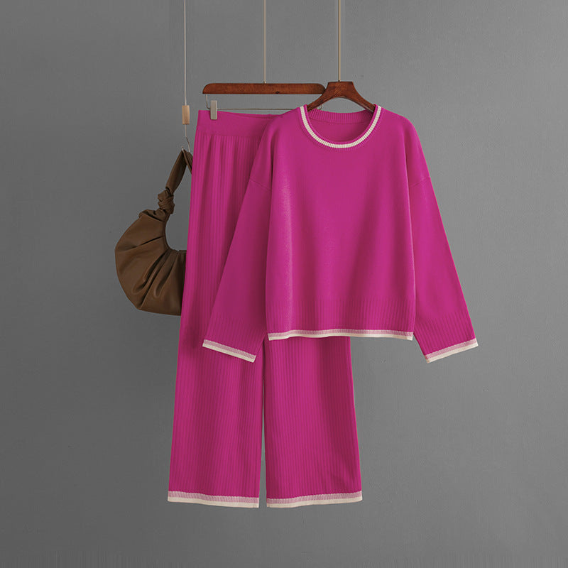 Sleeves Fashion Two-piece Set Suit Women