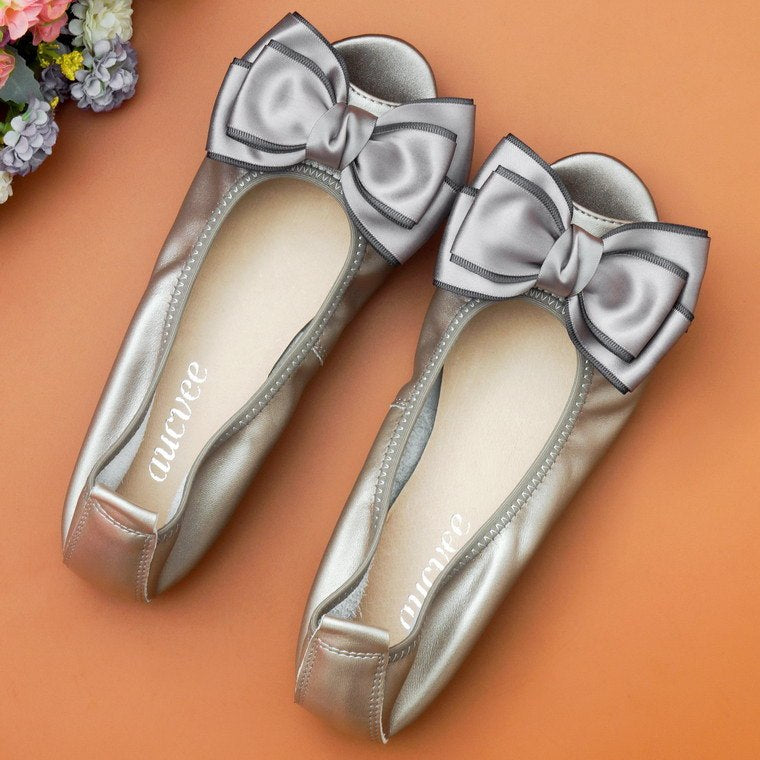 Fish Mouth Flat Sandals - Soft Leather Extended Sizes