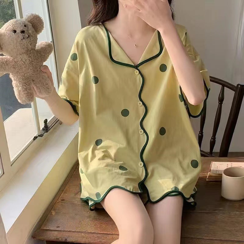 Short Sleeve Loungewear Set - Summer Comfort