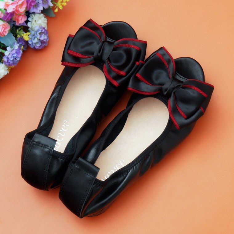 Fish Mouth Flat Sandals - Soft Leather Extended Sizes